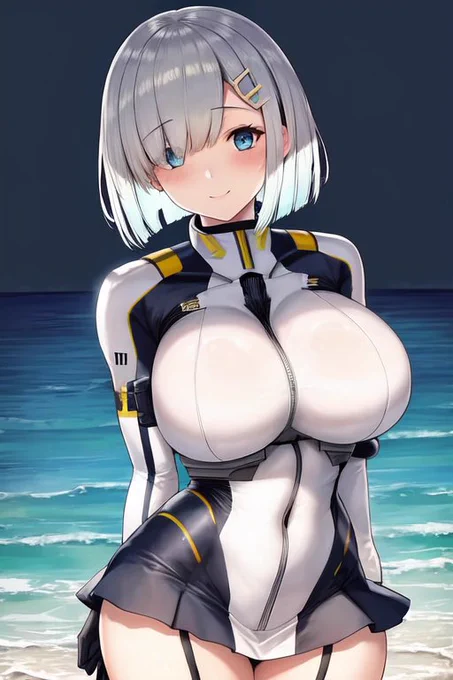 #HolaraAI 浜風はいいぞ( *¯ ꒳¯*) 