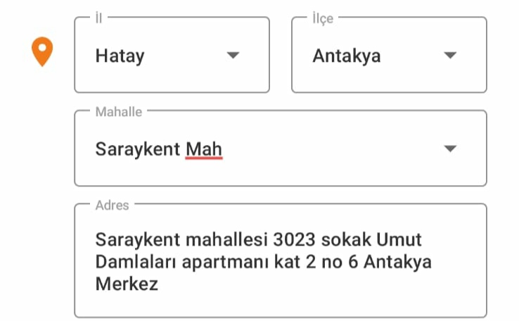 Hatay, kuzenim ve 3 çocuğu enkaz altında, acil yardıma ihtiyaçları var.
#Hatay #earthquake #deprem #DEPREMOLDU #Gaziantep #Kandilli #AFAD