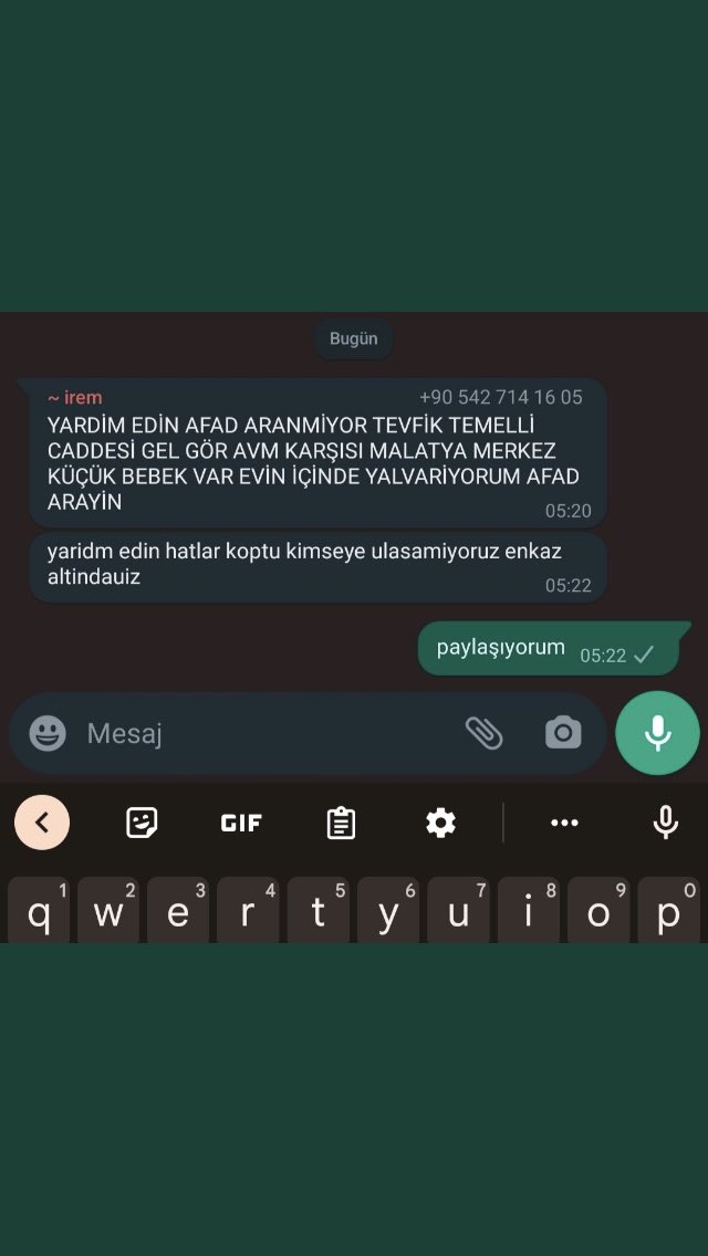 Malatya yardım 112 ye ulaşamıyolar #Malatya