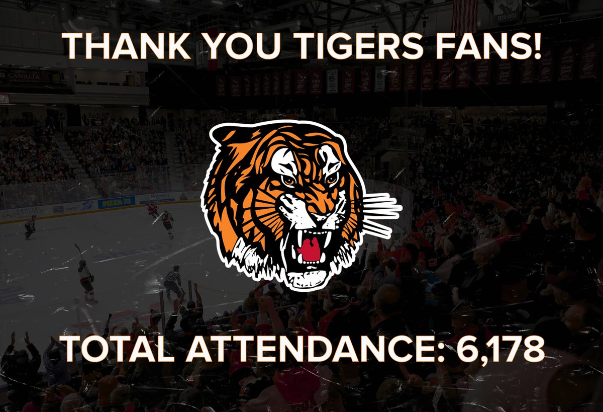 Thank you to all of our amazing fans for attending tonight's game!