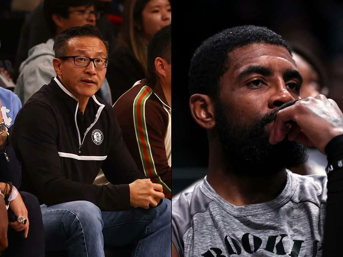barstoolsports's tweet photo. Nets Owner Joe Tsai Reportedly Didn't Care Where They Traded Kyrie Irving As Long As It Wasn't To The Lakers Since That's What He Wanted https://t.co/DsGaUejaB6 https://t.co/4sRwIG0Pej