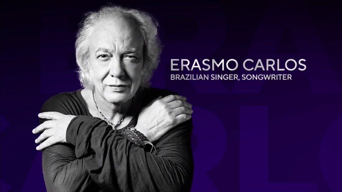 tracklist's tweet photo. Erasmo Carlos sendo homenageado pelo #GRAMMYS https://t.co/7IEfc8Vgru