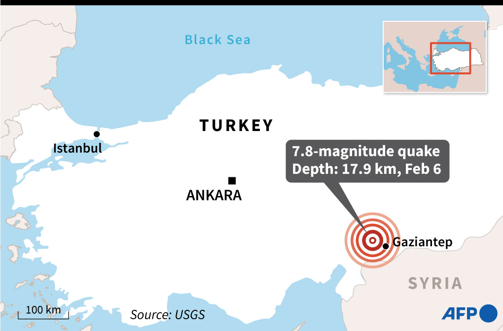 arabnews's tweet photo. #Infographic on the Magnitude 7.8 earthquake that hit southern Turkiye at dawn Monday. #TurkeyQuake https://t.co/7AIOLtJDfX https://t.co/z4HZAAGeFx