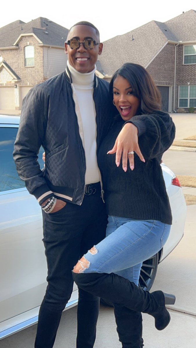 God is faithful, &amp; His love manifests in the most unorthodox ways! Eben and I are testaments to what God can and will do if you remain faithful to His will.  

He asked me to be his wife, and with tears in my eyes, gratitude in my heart, and abundant love, I said YES!!! 💍🙏🏽😍🖤