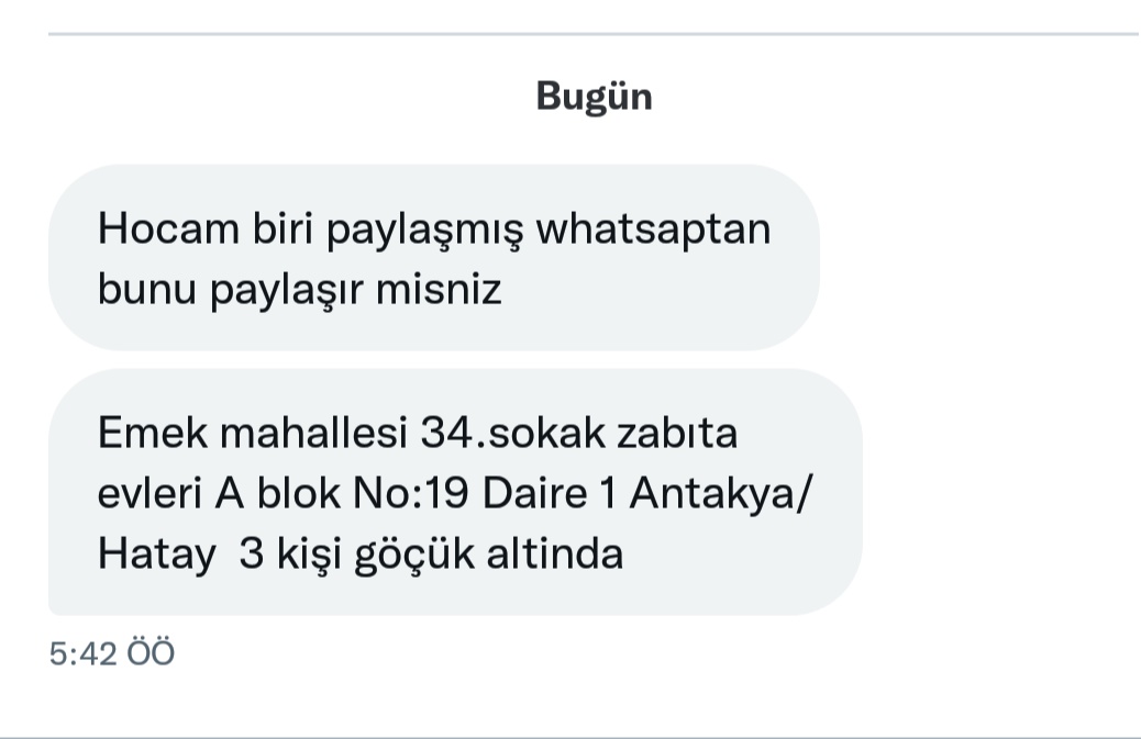 Yardım #Antakya #Hatay <a href="/AFADBaskanlik/">AFAD</a> <a href="/AFADHatay/">AFAD HATAY</a> #DEPREMOLDU