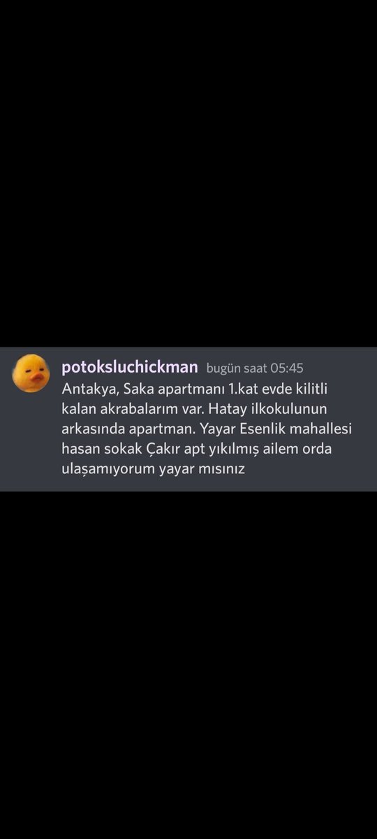 Yas1nbyndr's tweet photo. YARDIM EDİN https://t.co/xEel0PIySS