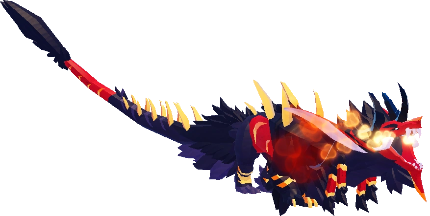 Red_BlackOTD's tweet photo. Today's red and black (by default) character* is Heisoteri from Creatures of Sonaria!

* species of creature https://t.co/TYM3mU8ONh