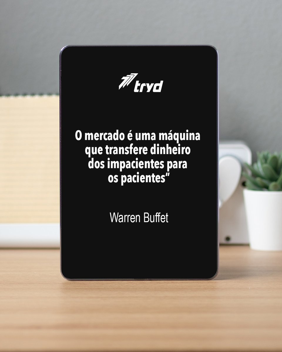 Tryd_Official's tweet photo. ⚠PACIÊNCIA!🤑
Lembre-se:

🔸Não seja afobado;
🔸Faça suas análises antes de qualquer tomada de decisão;
🔸 Estude as ferramentas da sua plataforma;
🔸 Aja com cautela.
Excelentes negócios usando o Tryd!🚀

🌞Bom dia!😎

#trydtrade #bolsadevalores #ibovespa #b3 #bmf #daytrade https://t.co/lE3de5mLo6