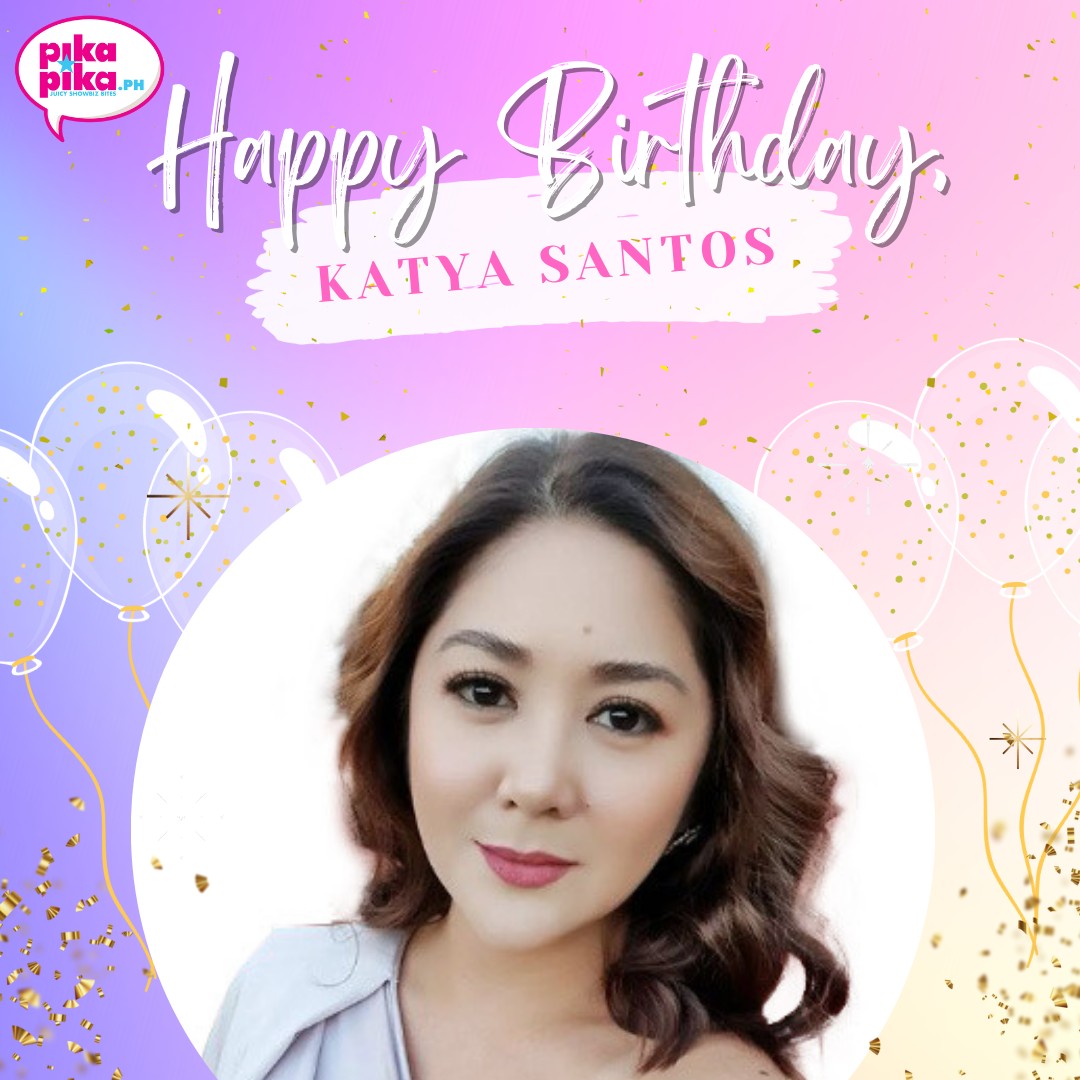 Happy birthday, Katya Santos! May your special day be filled wqith love and cheers.    