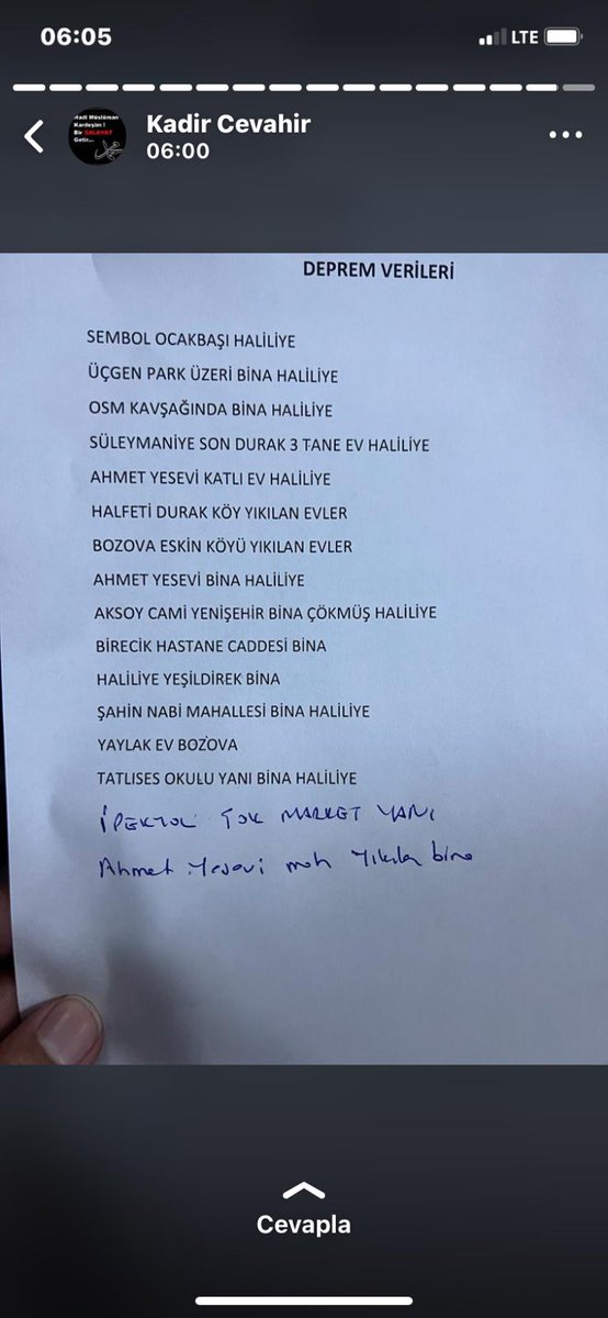 Acillllllll Yardım Urfa Yıkılan Bina Listesi 

#sanliurfa
#DEPREMOLDU