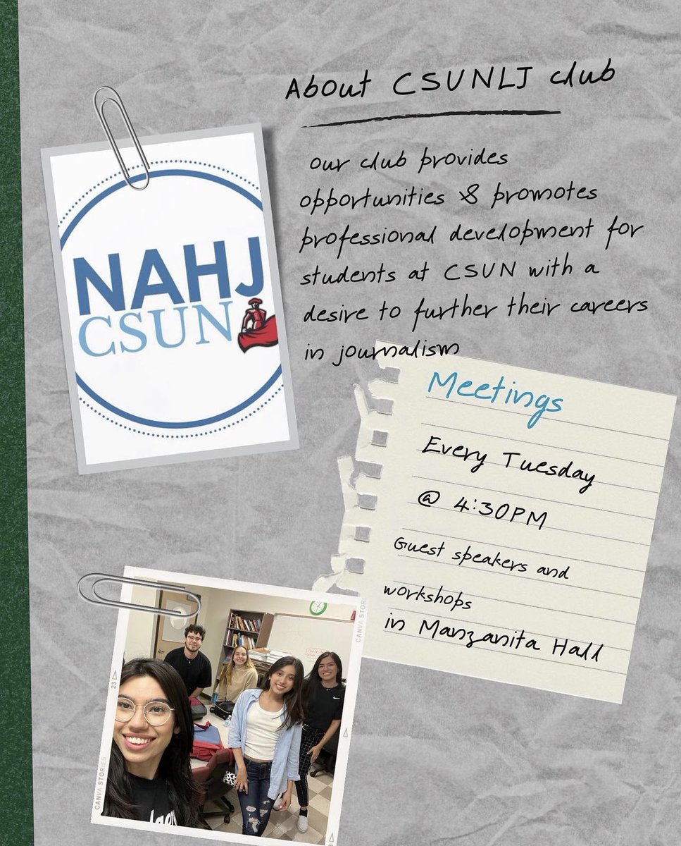 CSUN Latino Journalists tweet media