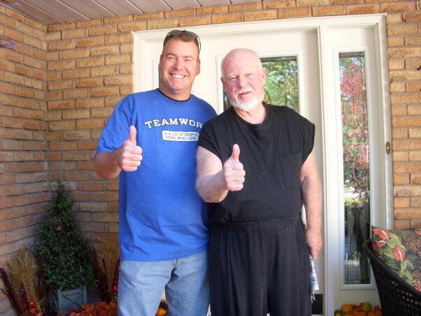 gormie4eva's tweet photo. @CoachsCornerDC Happy birthday from my husband Dean and myself! (remember the time he just stopped by to say hi, lol) You are one of his most favorite people in this world! 🎉🎈🏒🍻 Cheers! https://t.co/BfS75Yu9Hm