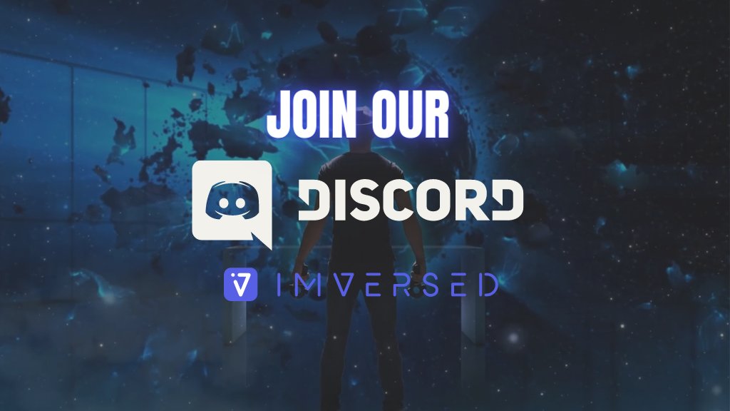 imversedhub's tweet image. Imversed's XR-metaverse is the key to unlocking endless virtual experiences. Join us now! #VR #AR #EndlessExperiences #XRMetaverse #Imversed

discord.gg/5aKc2zCp3V
