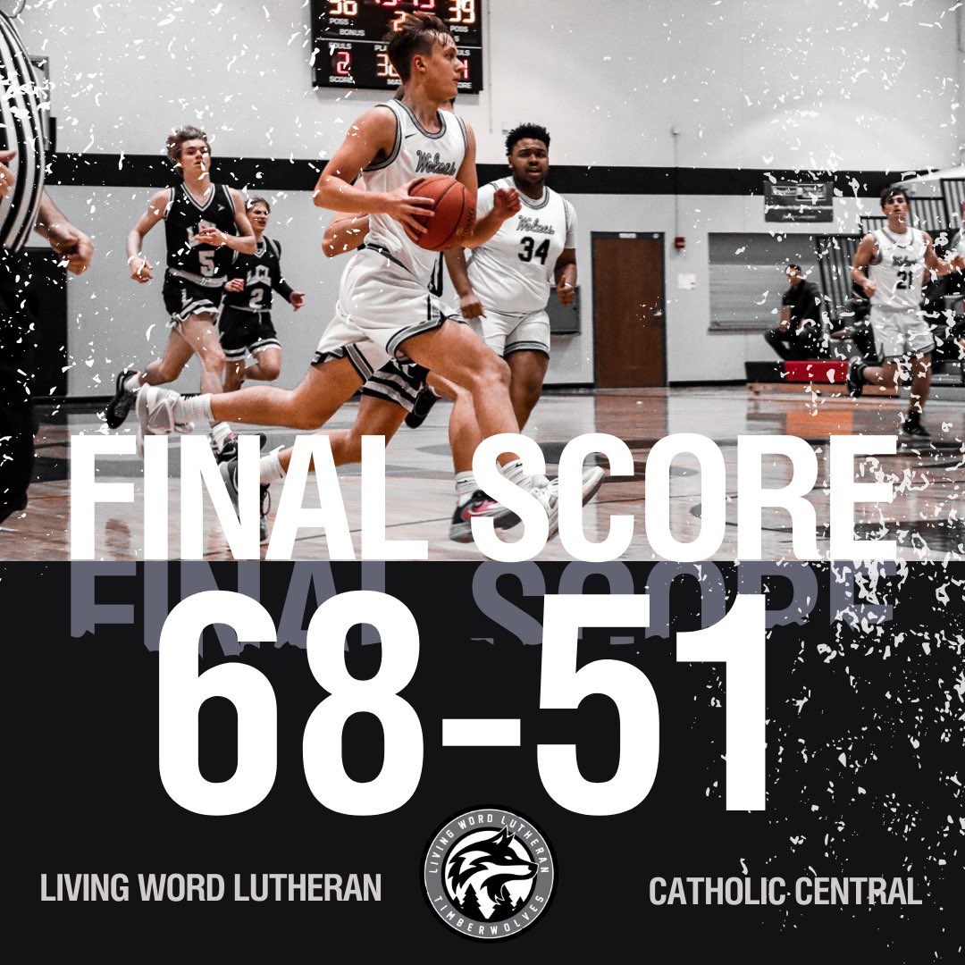 Friday night we picked up our second win in a row by defeating Burlington Catholic Central in a non-conference game. Jace Krueger led all scorers with 25, followed by Easton Oliver with 14 and Mason Everts with 10. #wisbb