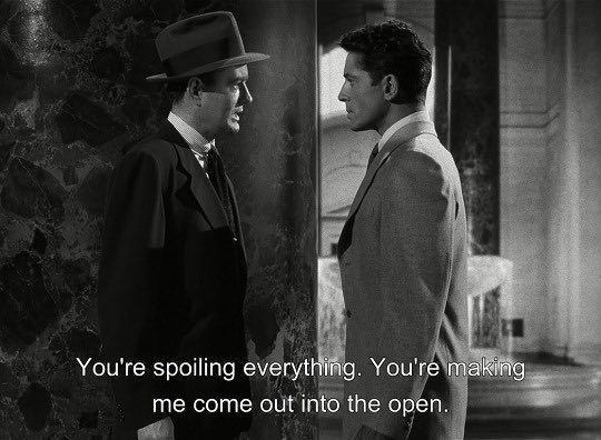 analgesicsleep's tweet image. Subtext so thick it can break a steel knife
#BNoirDetour #StrangersOnATrain #FilmNoir