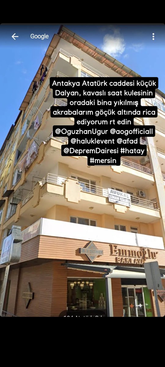 #hataydeprem <a href="/haluklevent/">Haluk Levent ( Ahbap Ekibi )</a> <a href="/OguzhanUgur/">Oğuzhan Uğur</a> #Hatay