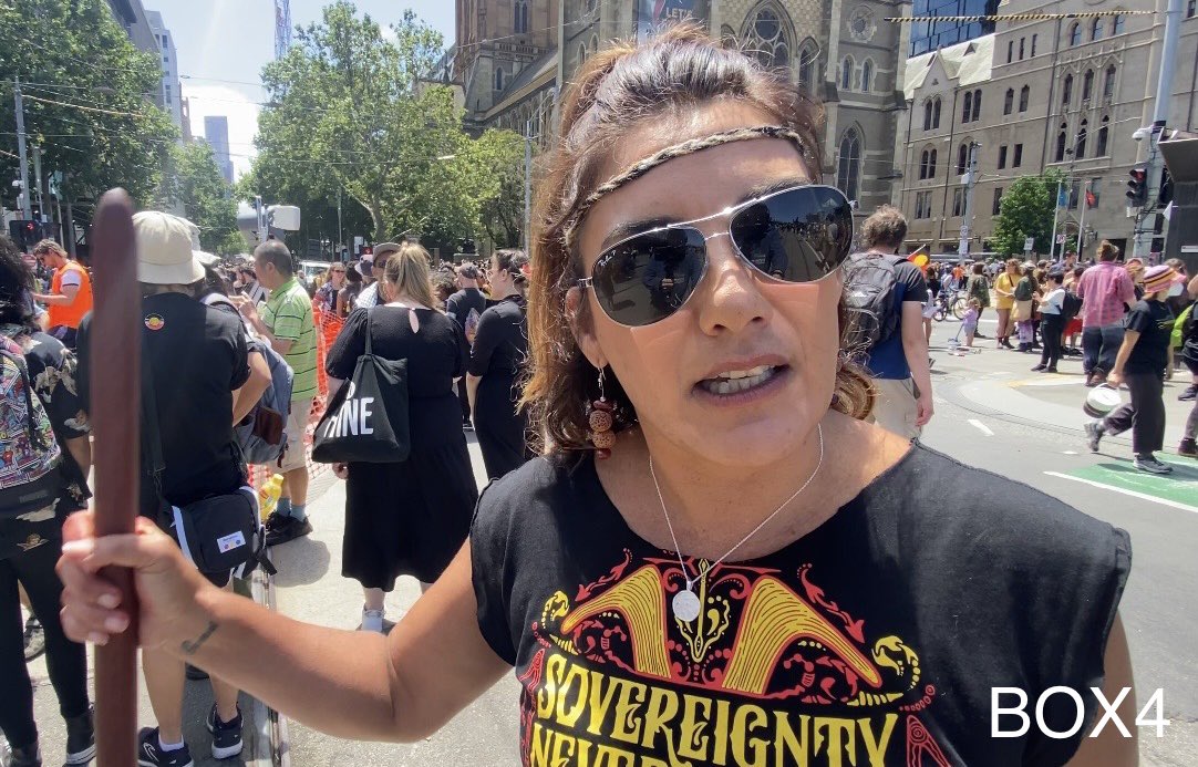 BOX4TV's tweet photo. Senator Lidia Thorpe has resigned from the Australian Greens over divisions with the party on the Voice to Parliament referendum. She will remain in the Senate as an independent, now more freely able to advocate on Indigenous issues.#BOX4 https://t.co/NwxmRbNlnW
