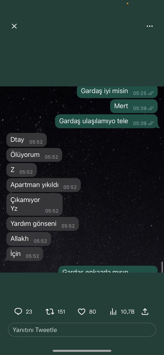 Cenkhiskhan's tweet photo. Arkadaşımız Kahramanmaraş  dulkadirogullari Belediyesi Namık Kemal mahallesinde ailesi ile birlikte enkaz altında lütfen yayalım #deprem #Kahramanmaraş #akut #yardımedin https://t.co/UvtyXEjwf9