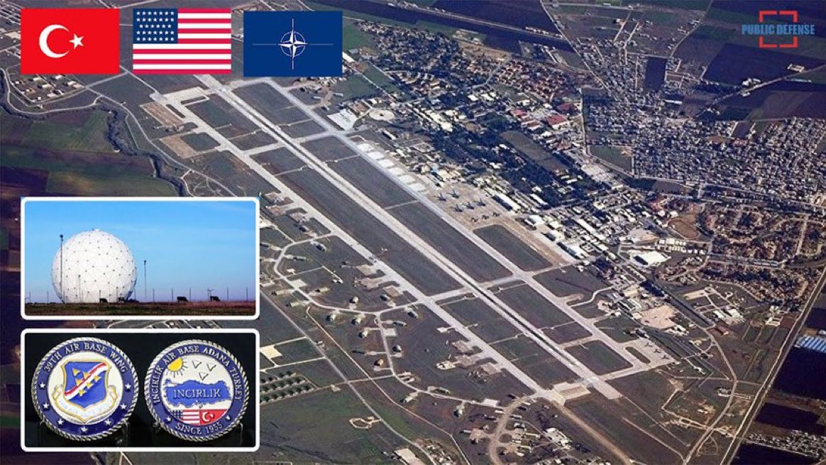 S a m on Twitter "🚨🇹🇷🇺🇸US Incirlik Air Base near Adana is not affected