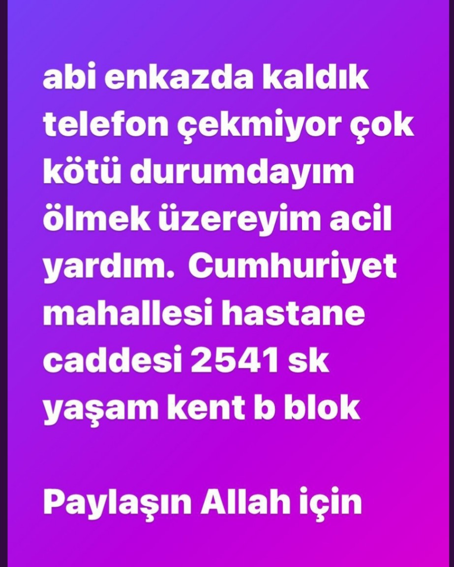 gnrlzng's tweet photo. Ölmek üzere olduğunu söyleyen bu yurttaşımızın mesajini acilll yayalım rica ediyorum 

#deprem #Kahramanmaraş İstanbul'da yıkılan Tekirdağ ordu Nevşehir tüm Türkiyede https://t.co/kRrrkTYDCE