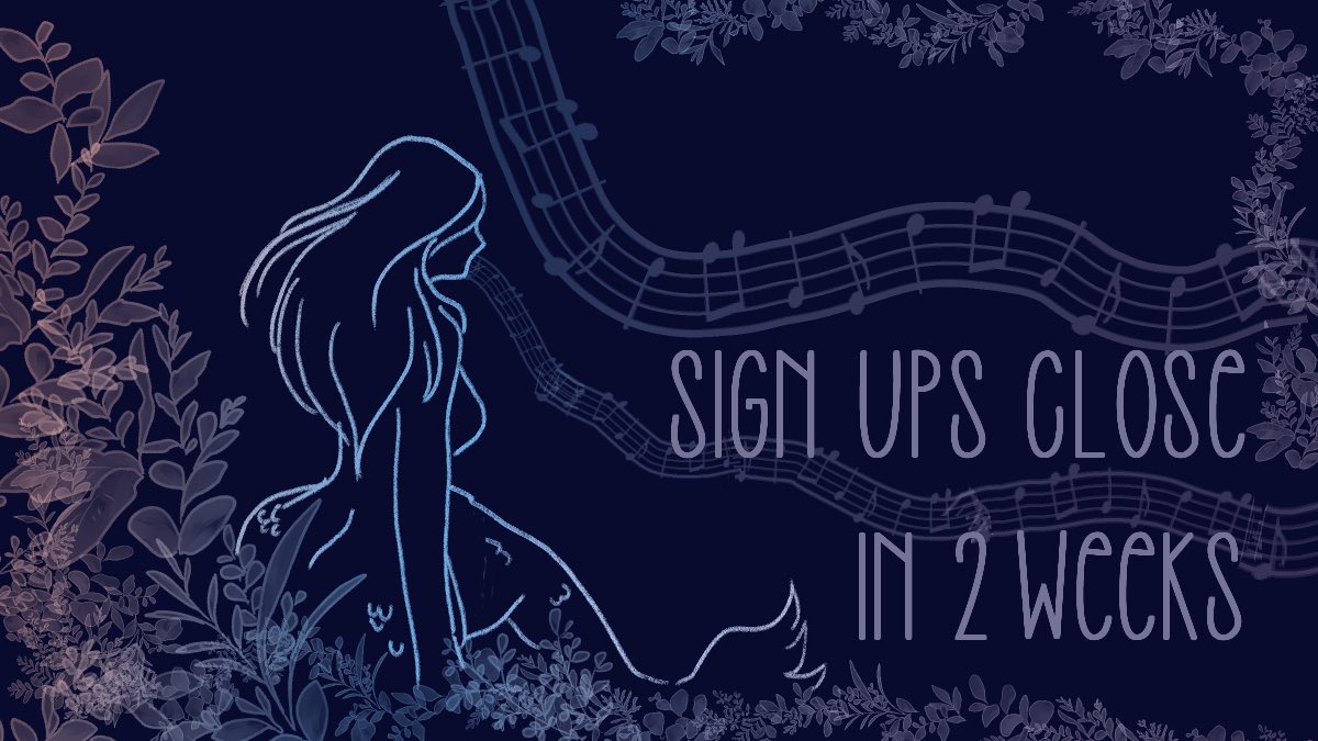 Dive into the depth with us, but just know we’ll treat you well~

Sign ups close in two weeks, so fill out the form below before then! 

💙❕ | Sign ups are open until Feburary 20th | 💙❕