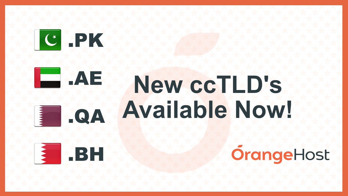 OrangeHostcom's tweet image. Register your new domain today 👉 bit.ly/ohdomains