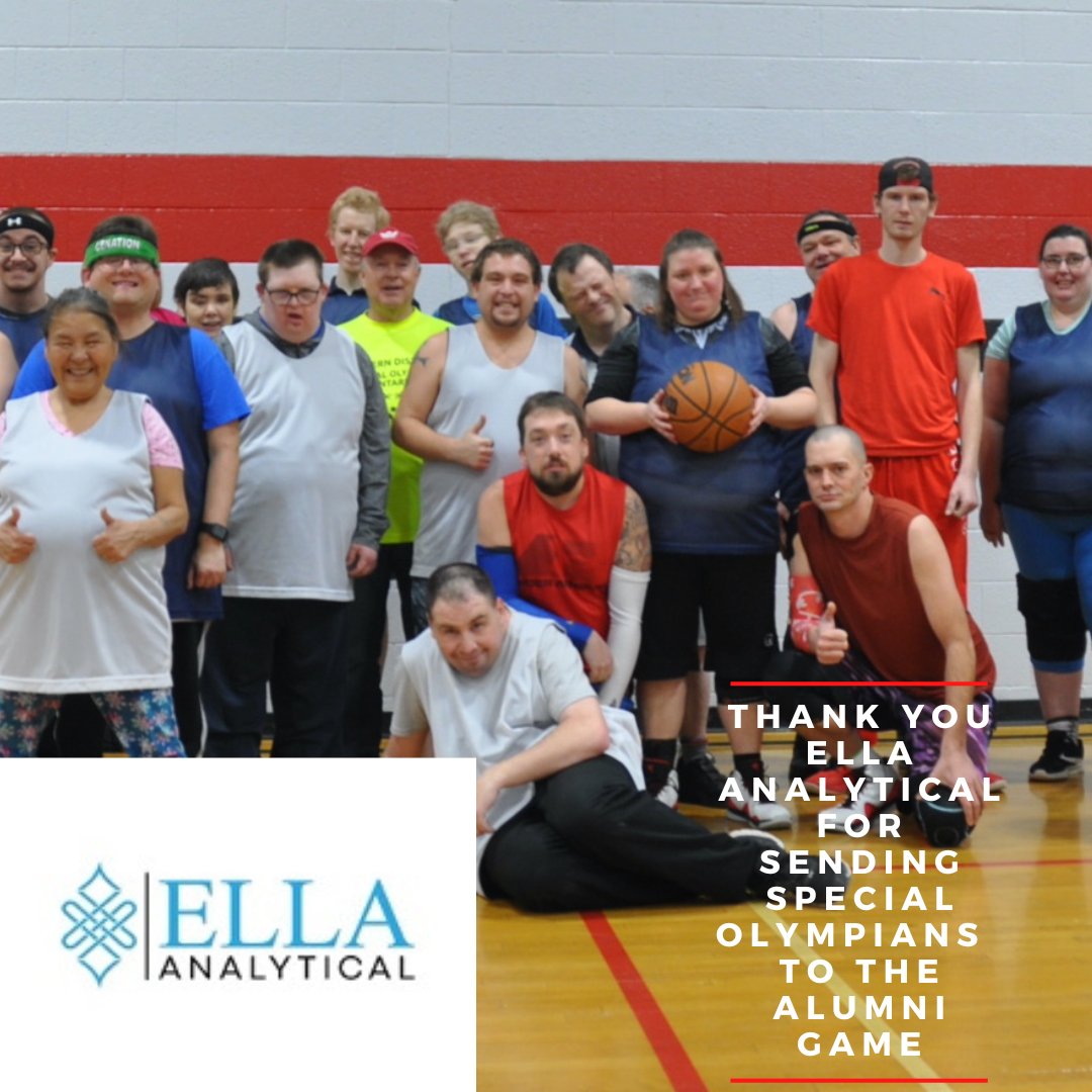 Thank you to Ella Analytical for sending members of the @soobrockvilleandarea to the February 19th Tim Hortons All-stars vs Toronto Maple Leafs Alumni game! Thank-you for your support!