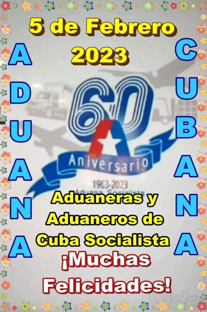 Ernesto94472965's tweet photo. Felicidades a nuestra aduana revolucionaria en su aniversario 60. #AduanadeCuba  #CubaViveEnSuHistoria  #JuntarYVencer  @JorgeLTamayoD  @ArbolayFreddy  @ReciclajeSSp https://t.co/323MaX39V4