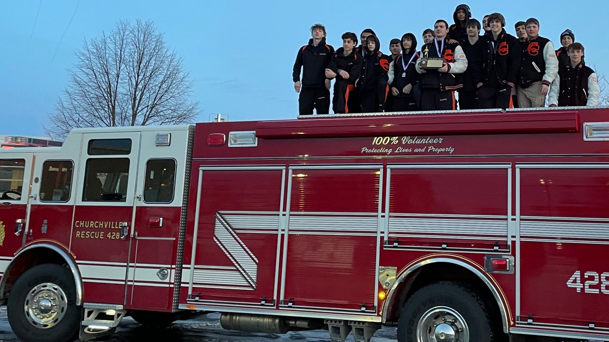 Saints win the Section V A2 title. First in the 62-year history of the program.
Led by Haskins &amp; place finishers:
6th Gourdine
5th Tennity, Weeden, Max Tomaszewski
4th Xander Tomaszewski, Cullen, Cody
3rd Morse, Walworth, Frost
2nd Jeffers, Sanchez
1st Cael Raines, Coy Raines