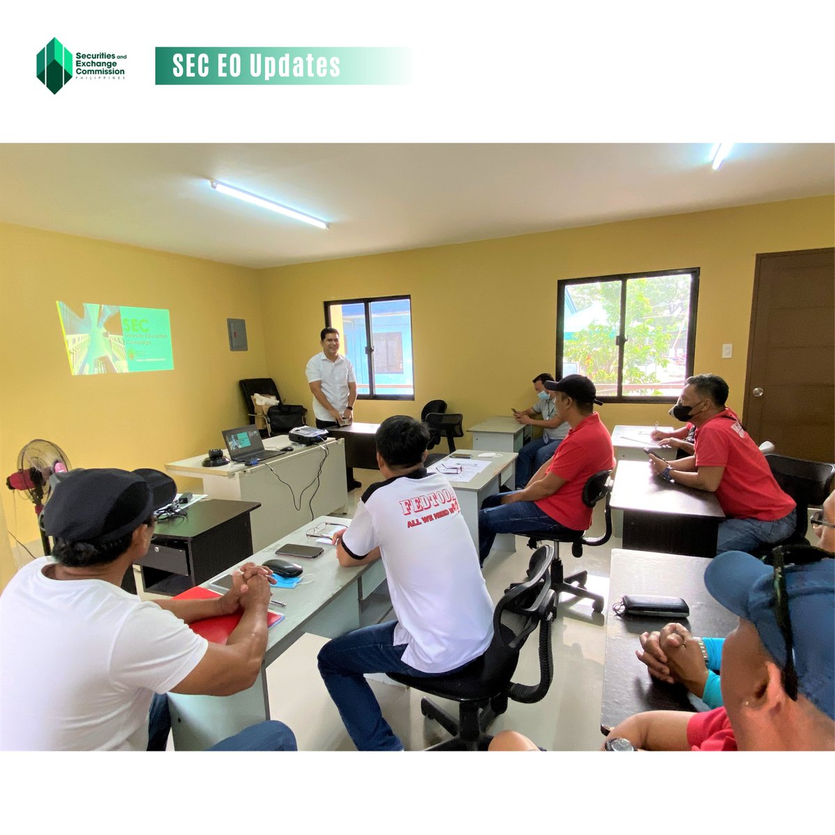 SEC_Philippines's tweet photo. LOOK: The Federation of Tricycle Operators & Drivers Association (TODA) of Angeles City with 143 SEC-registered members was assisted by the SEC Tarlac EO on the online submission of annual reports through a seminar-workshop held on February 2, 2023.
#EasyAtSEC
#SECUpdates https://t.co/tVxWauuSvh