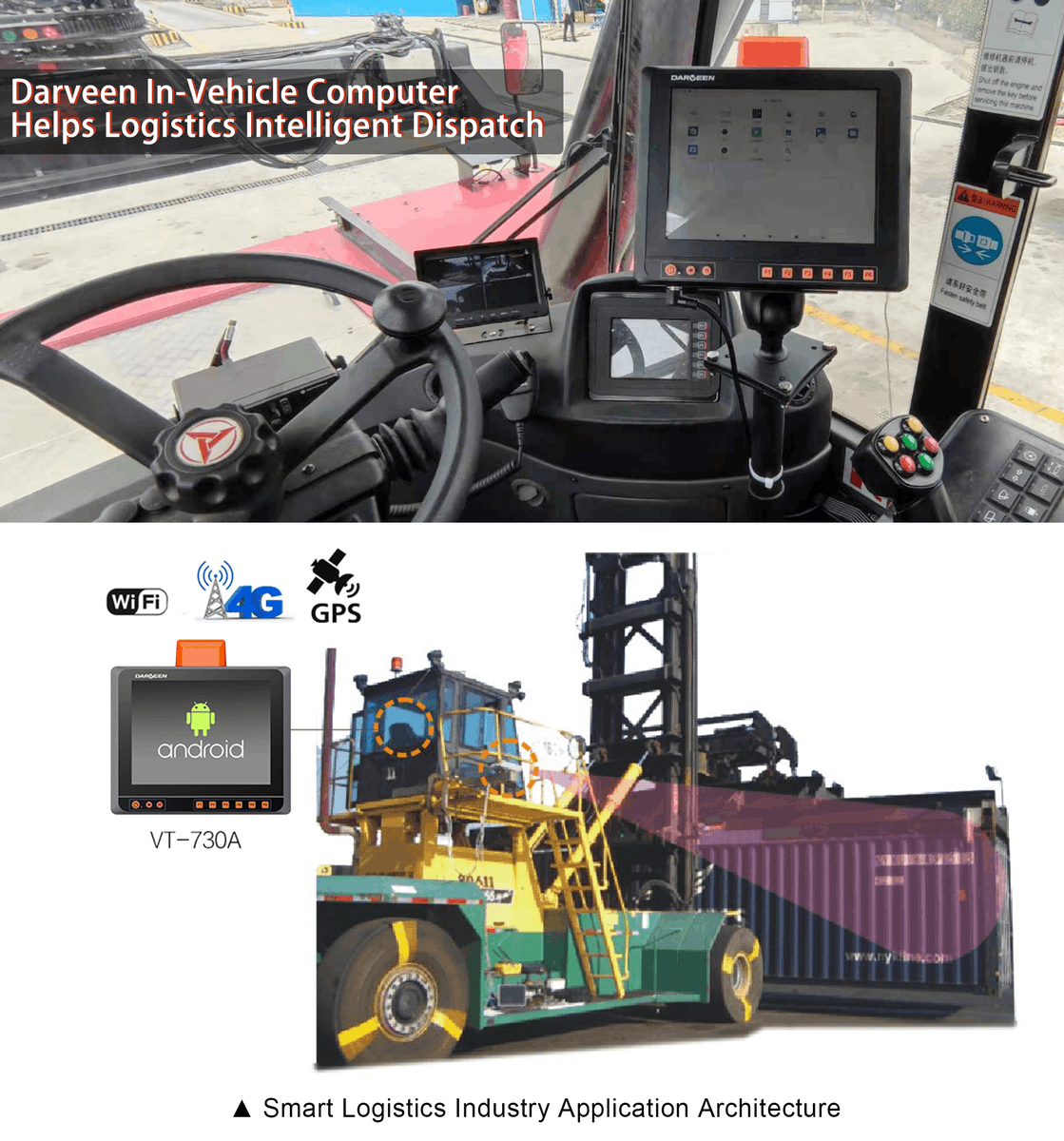 DarveenTechnol2's tweet photo. In order to improve the dispatching efficiency of logistics and build the world-leading material system, a logistics company adopted the #Darveen VT-730A in-vehicle computer terminal.
Learn more: https://t.co/ToLY3symTU
#VTseries #VehicleComputer #4G #GPS #WIFI #LogisticsManagent https://t.co/QS4QoI4Q9w