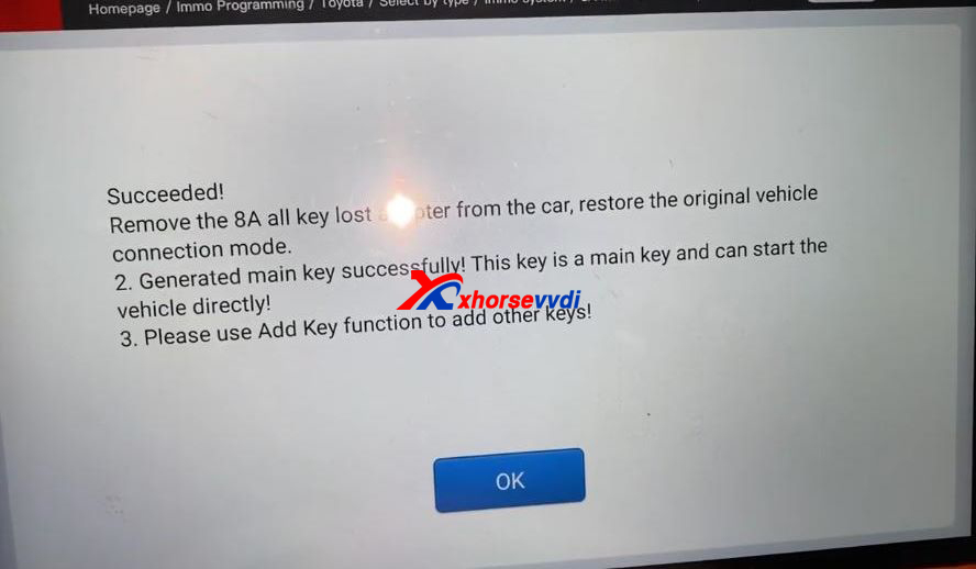 Xhorsevvdi's tweet photo. Corolla 2015 akl ✅
Using #xhorse Toyota 8A AKL Adapter 👌👌🆗
CRE: Mahmoud Keshkah 😎
#keytoolplus #toyota8a #xhorseadapter #toyotablade #toyotacorolla #allkeylost https://t.co/YXrdW0o4ul