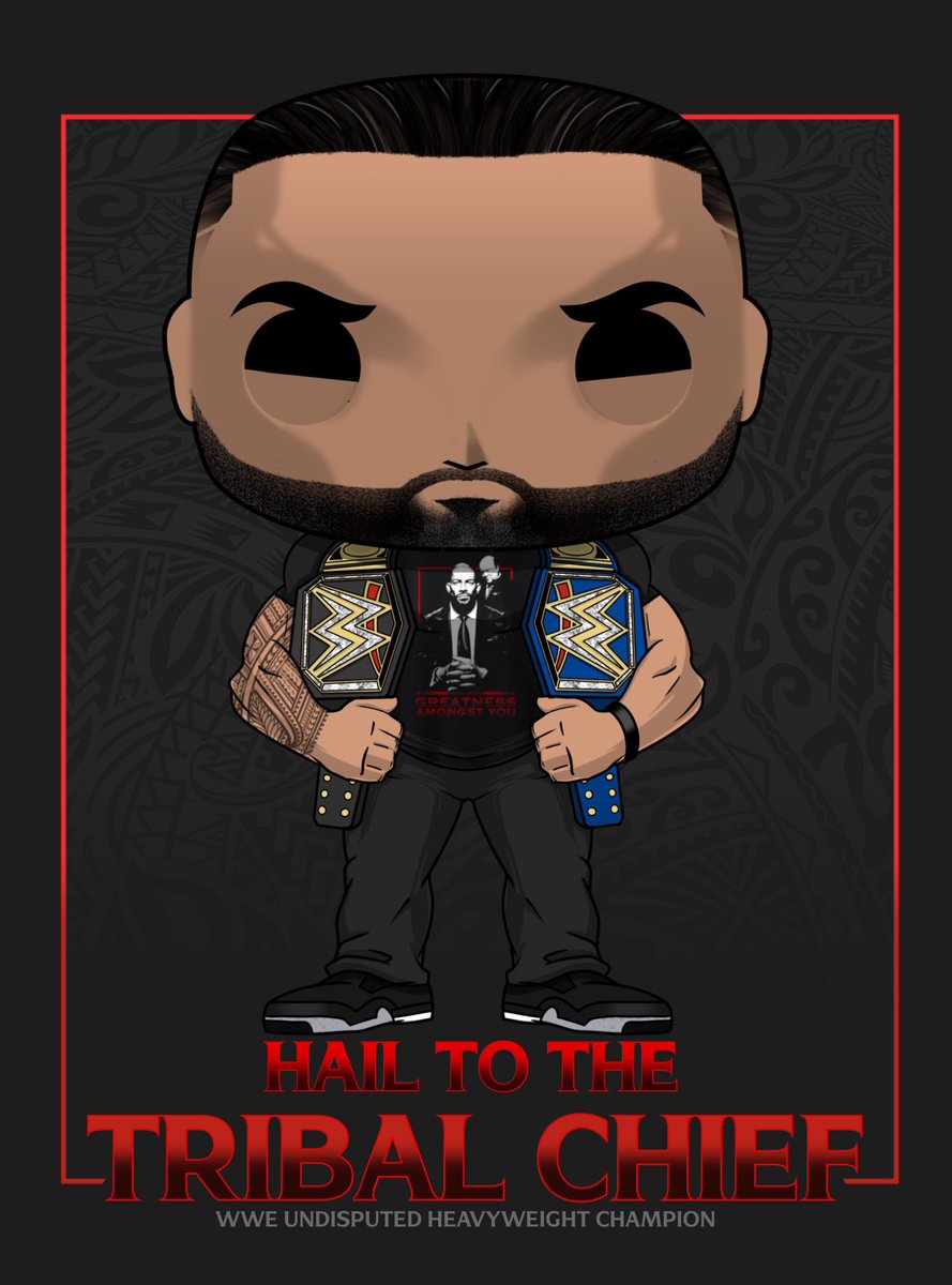 WilliamsWay85's tweet photo. The best thing about being an artist is being able to create a product from your favorite brand that doesnβt exist yet πͺπΎπͺπΎπͺπΎ #funko #funkopop #thewilliamsway #gifted #romanreigns #tribalchief #bloodline #bronbreakker #nxt #wwe @WWERomanReigns @bronbreakkerwwe @WWE @WWENXT https://t.co/wu5gV9JiQI