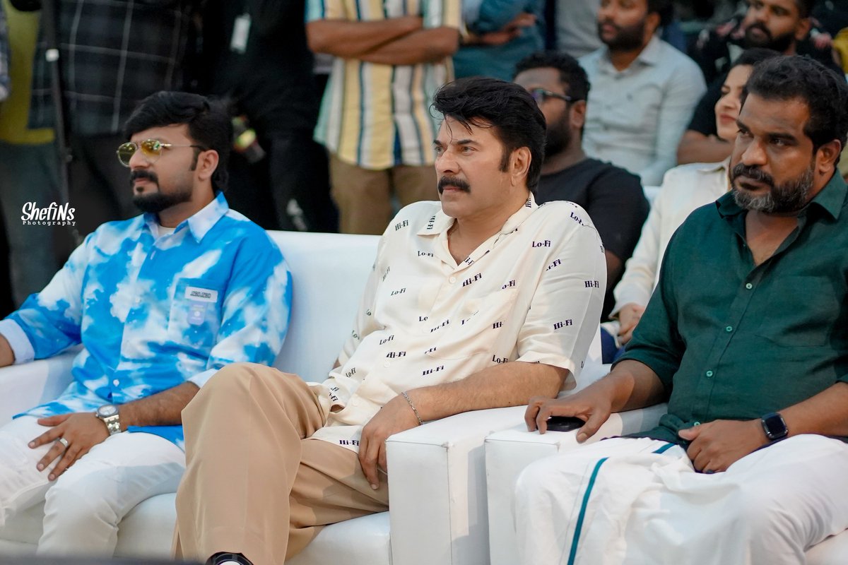 mammukka's tweet photo. It was great seeing you all , Thanks for all the love 😊
.@FilmChristopher In Cinemas from February 9th. https://t.co/tn7YBQU26W