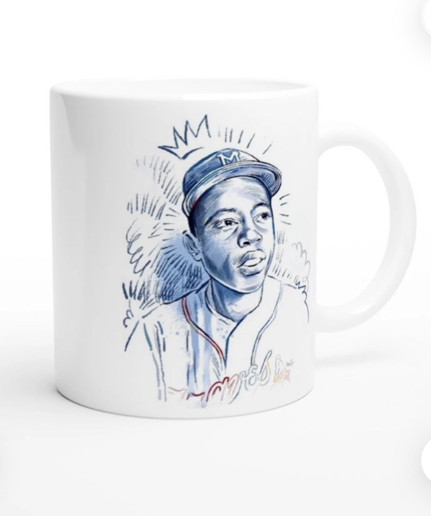 lefffffty's tweet photo. hbd & hail! to the #homerrun #king 👑! #TheHammer’n Hank Aaron #HankAaron // #drawing #portrait #atlantabraves #braves #mug #baseballart
https://t.co/uCAGGav9m3 https://t.co/PpX5NlEv1j