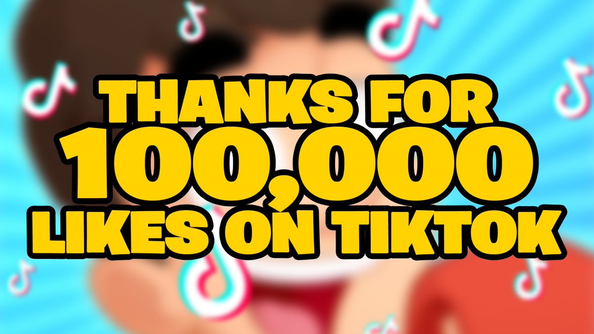 ItsSlizxy's tweet photo. Thanks for 100,000 likes on Tiktok!!❤️📈 https://t.co/Np0ru8Ttyr