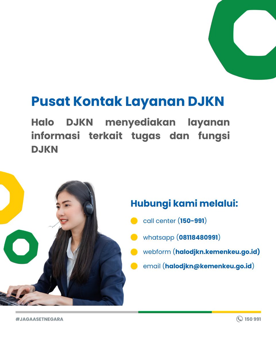 KpknlLampung's tweet photo. Kontak Layanan Halo DJKN
Helau #sobatkaen
tabik pun!
Kini sobatkaen dapat lebih mudah dalam menghubungi Halo DJKN melalui layanan yang disematkan pada website djkn.
Penasaran kan? cek postingan berikut ya!
#helau #ZIWBBM
#KPKNLBandarLampung https://t.co/V8KMxMjHUx