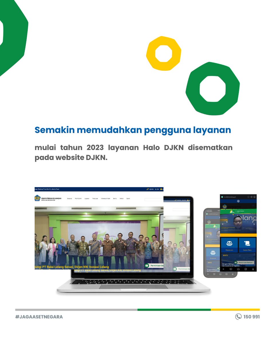 KpknlLampung's tweet photo. Kontak Layanan Halo DJKN
Helau #sobatkaen
tabik pun!
Kini sobatkaen dapat lebih mudah dalam menghubungi Halo DJKN melalui layanan yang disematkan pada website djkn.
Penasaran kan? cek postingan berikut ya!
#helau #ZIWBBM
#KPKNLBandarLampung https://t.co/V8KMxMjHUx