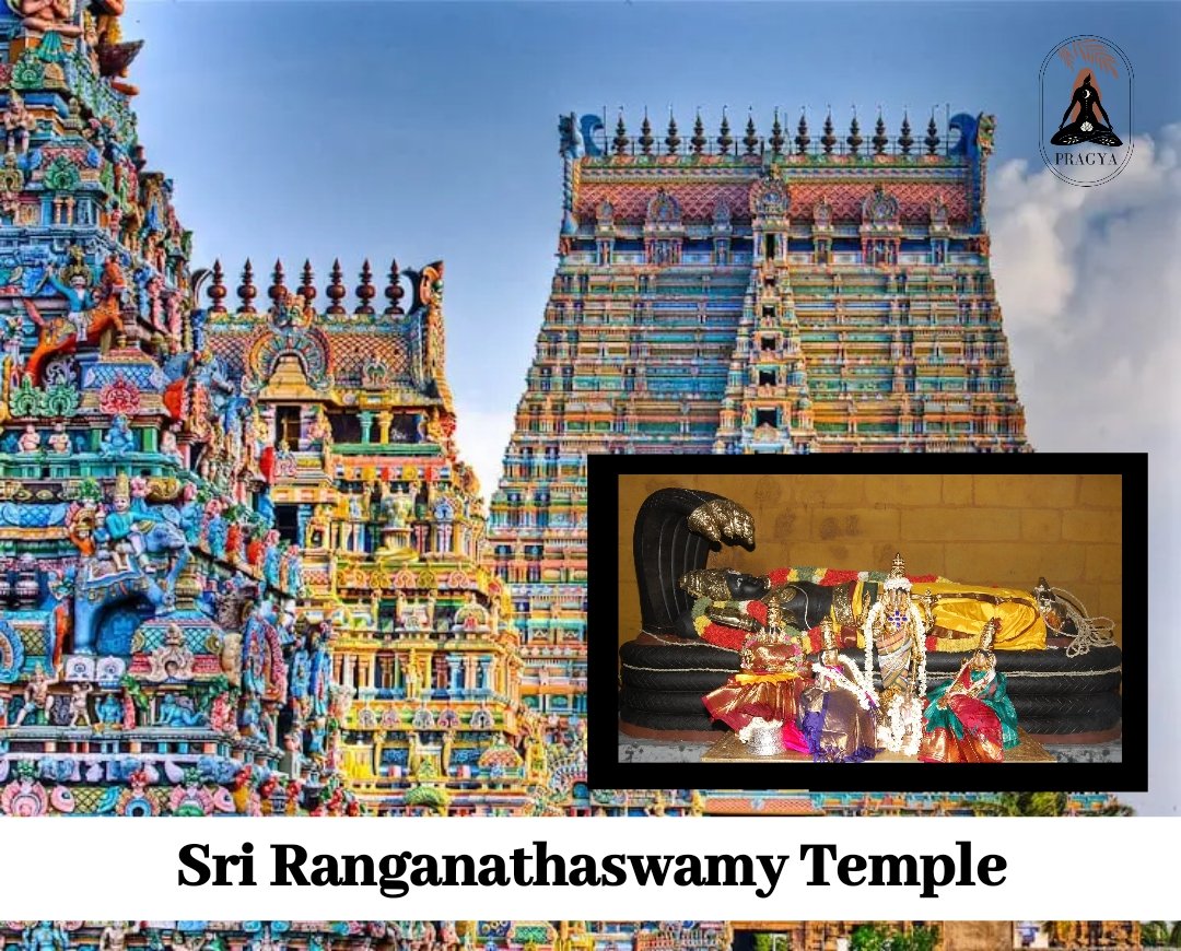 pragya_ott's tweet photo. Sri Ranganathaswamy Temple is a Hindu temple dedicated to Ranganatha (a form of Vishnu), located in Srirangam, Tiruchirapalli, Tamil Nadu, India.
#ranganathaswamy #vishnu #pragyaott https://t.co/75CJOhePZf