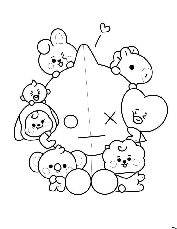 Kim_Yamix's tweet photo. Les dejo dibujitos de los bt21 para colorear 

I vote for #BTSArmy as #BestFanArmy at the #iHeartAwards︎ https://t.co/N5qwn322MV