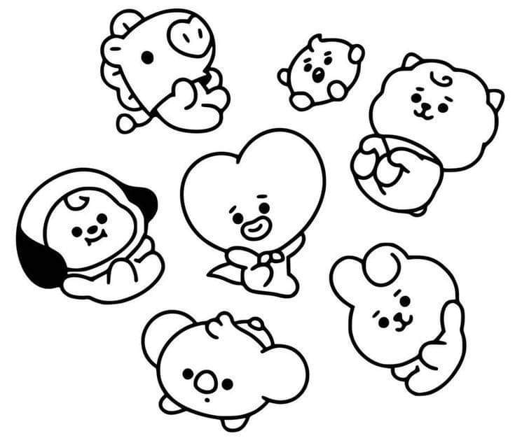 Kim_Yamix's tweet photo. Les dejo dibujitos de los bt21 para colorear 

I vote for #BTSArmy as #BestFanArmy at the #iHeartAwards︎ https://t.co/N5qwn322MV