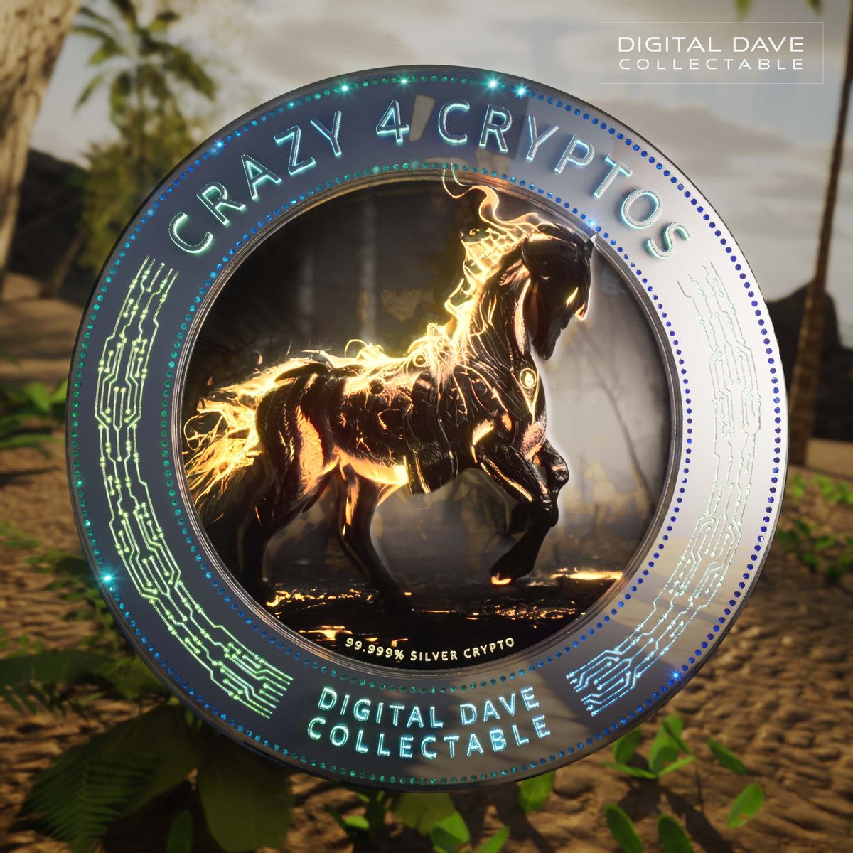 planetmindbody's tweet photo. The Dark Horse voted 'most popular' by #Crazy4cryptos members. It would make an extraordinary physical coin in 99.999% silver. This digital/(possibly physical) coin represents π₯ and $TFUEL. She is the harbinger of chaos, change in events, and cataclysm. @ThetaDrop @jeffreybetz https://t.co/XtDqUF1D2g