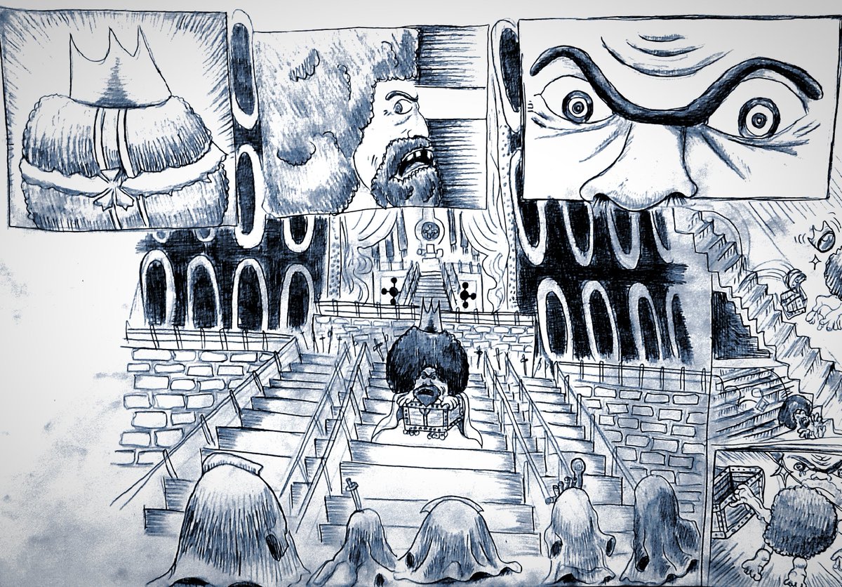 lartnestpasdem1's tweet photo. Gaïa is God of Earth. We know the Gorosei represent The old Geocentric system that'll be replaced by the Heliocentric system with Sun God Nika. 

"Gaïa+ Imu= Gaïmu = Gaimon"

#Onepiece #lartnestpasdemain #Imu #TheImuGuy #SunGodNika #Nika #Gaimon #Onepiecetheory #Imusama https://t.co/byHIci3T6A