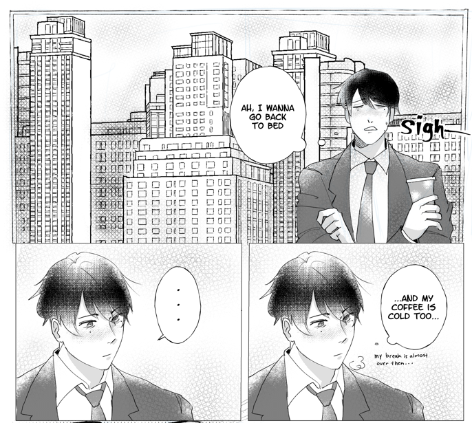 sc from manga spread i did for a course at school read right to left. i am 2 embarassed to post the full thing KDNAKJND