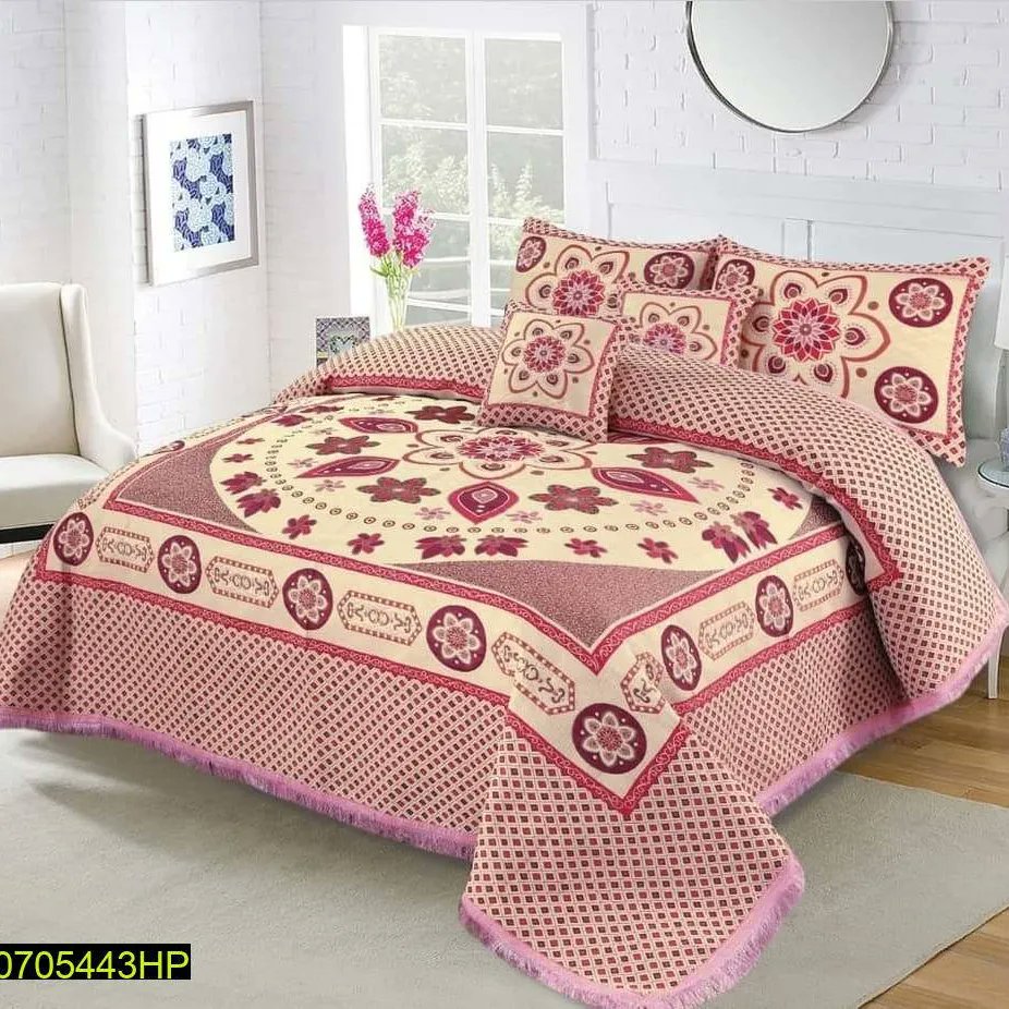 HUMSBKASTORE's tweet image. Bridal valvet bed sheet set
Gift Pack:1 x King Size Bedsheet (93x96+ 3 Fancy Lace)
2 x Pillow Cases (19x29)
2 x Cushion Cases (15x15)
#bedsheets #valvet #bridal #bridalbedsheets #beautiful #style #stylish