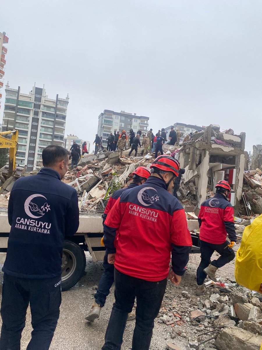 Cansuyu Arama Kurtarma Adana Ekibimiz çalışmalarına başladı.

- 📍Adana