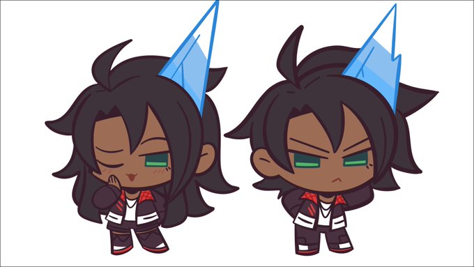 オウガは二人 #オウ画 