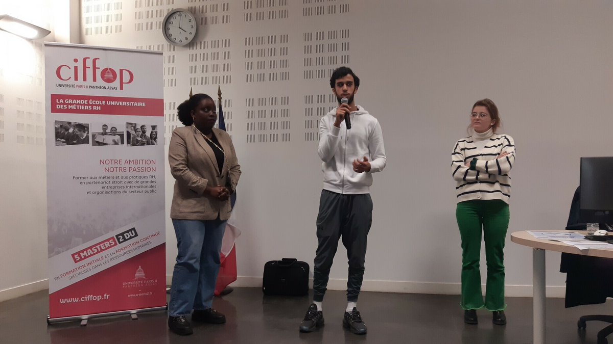 Promouvoir le potentiel de chacun... Blandine Langlois <a href="/langloiblandine/">Blandine Langlois</a>, notre Directrice des Ressources Humaines a accompagné, dans le cadre du <a href="/CIFFOP_Paris2/">Ciffop</a>, des jeunes de <a href="/e2cfrance/">E2C France</a> <a href="/E2C95/">École de la 2e Chance en Val-d’Oise</a> pour présenter leur projet professionnel et leur recherche de stage ou d'alternance.