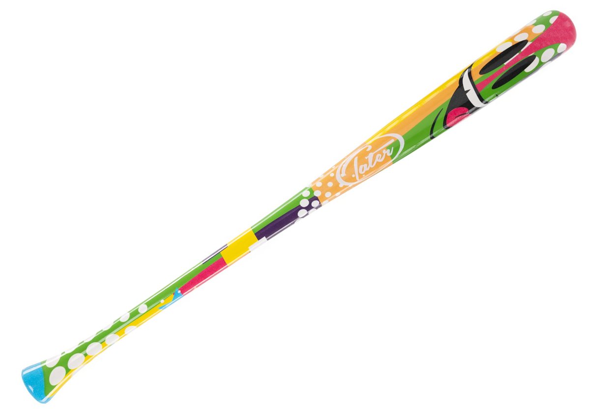 SketOne's tweet photo. From #digitalart to #physical @Tater_Baseball will be dropping this limited edition #Phase1 #bat which is featured in @MLBTheShow These will be the rarest of rare pieces of art from myself and #taterbaseball #MLB #Baseball #MLBTHESHOW #SketOne https://t.co/hOFiLFFBbf