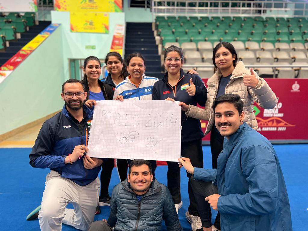 Team building exercise with vision #Paris2024 conducted for #IndianShootingTeam during the #WorldCup training camp in #NewDelhi 
<a href="/OfficialNRAI/">NRAI</a> <a href="/Media_SAI/">SAI Media</a> <a href="/WeAreTeamIndia/">Team India</a> <a href="/AkhhiiChenu/">Akhil Sheoran</a> <a href="/ShahuMane2/">Shahu Mane</a> <a href="/kiranjadhav2885/">kiran jadhav</a> 

#TeamIndia #Olympics #SAI
